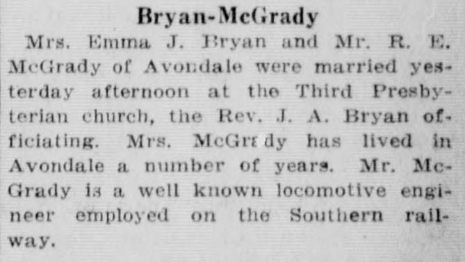 Emma J. Bryan-R.E. McGrady